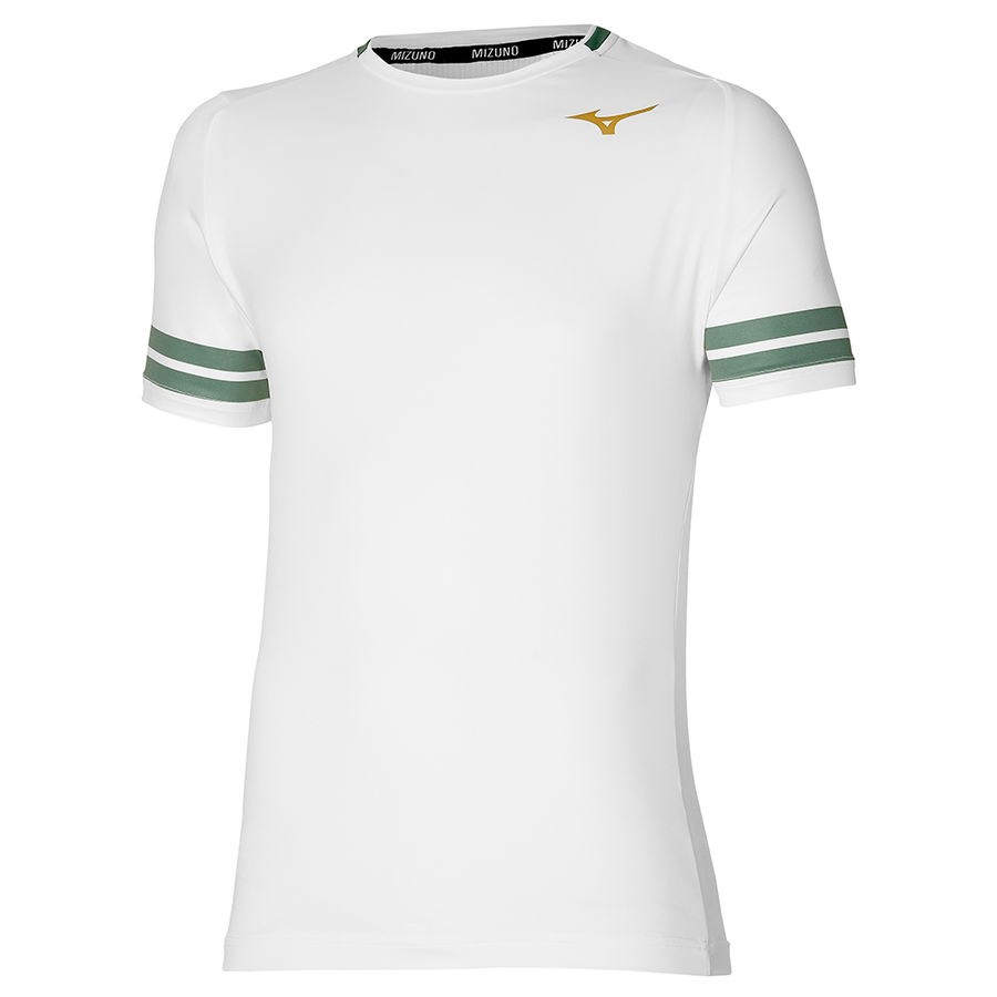 Mizuno Shadow Graphic Tee White